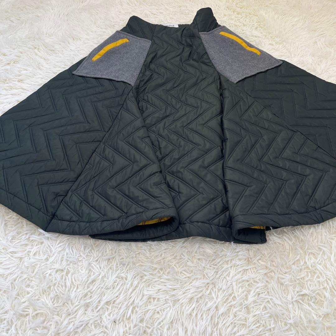 タンメンENFOLD エンフォルド キルティング スカート 36