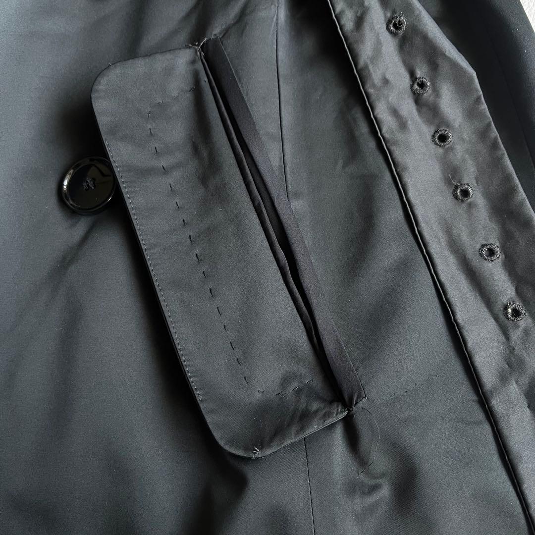 マックスマーラ　トレンチコート　ダブル　ベルト　Max&Co　ロング　ブラック