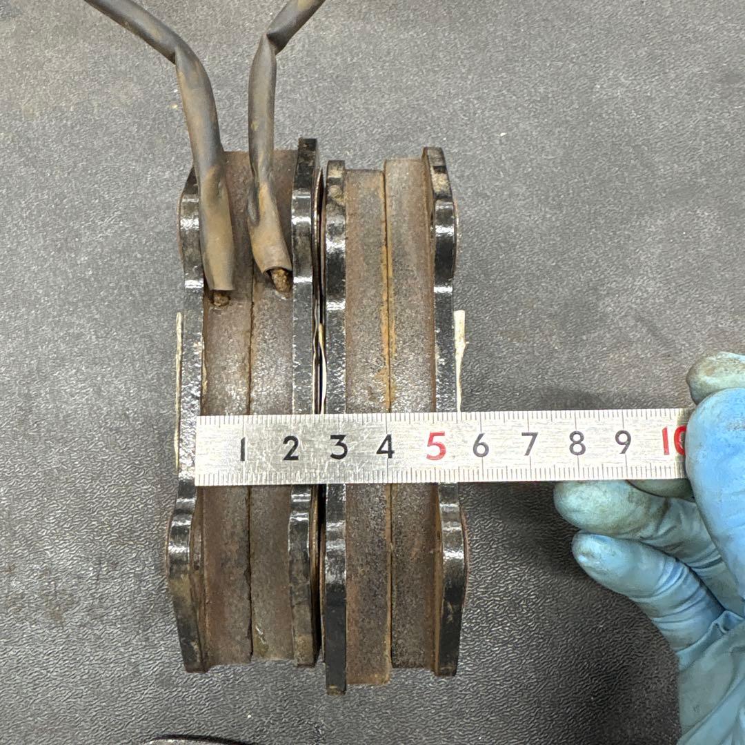 アバルト695純正ブレーキパッド前後、新車外し