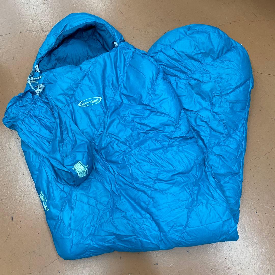 N409◯ モンベル アルパイン ダウンハガー 650 寝袋 ダウン