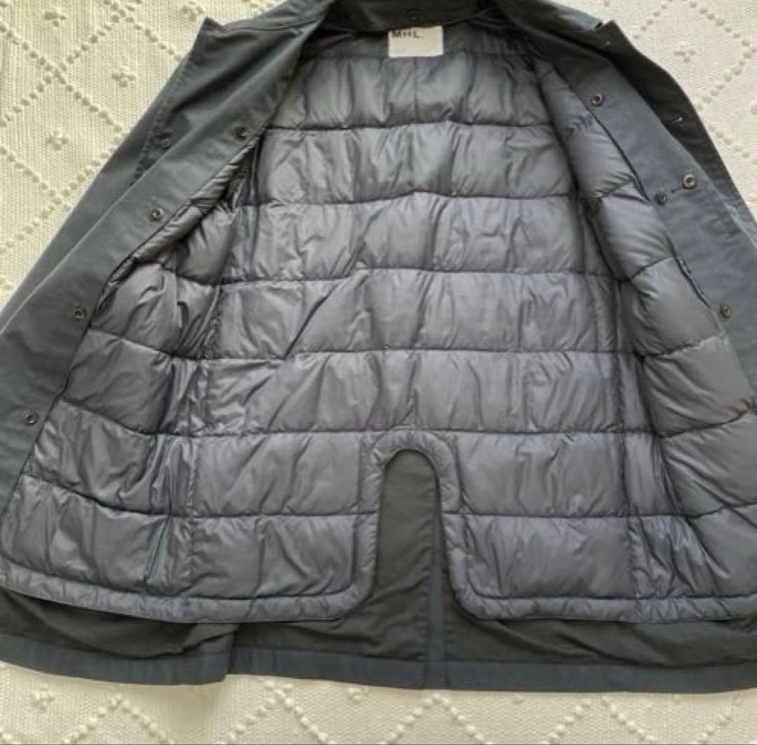 値下げ　MARGARET HOWELL ステンカラーコート　インナーダウン付