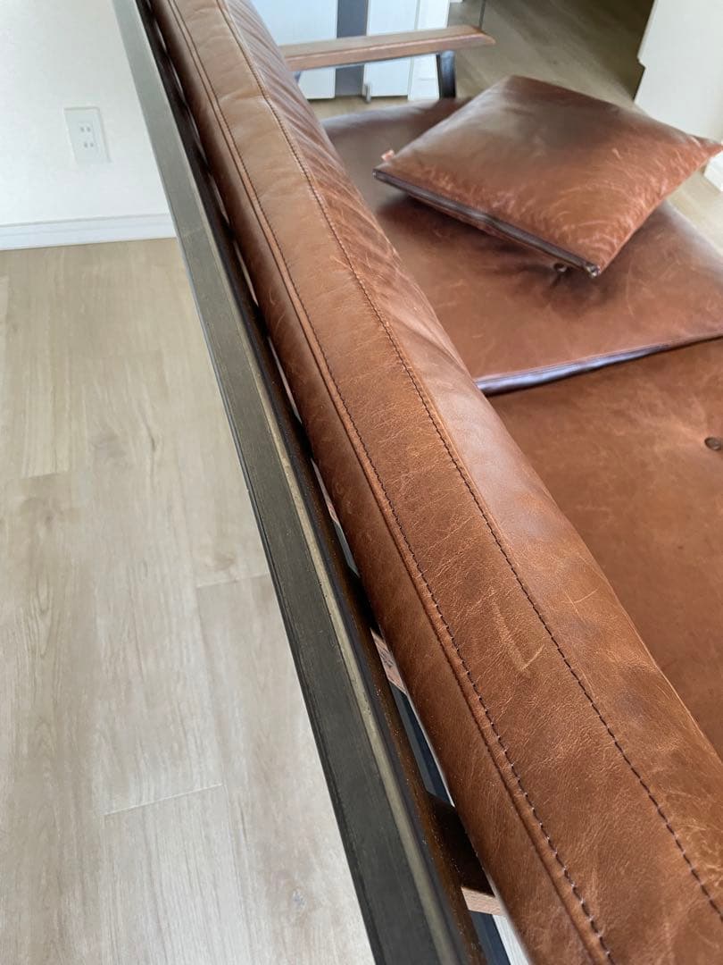 【貴重】アクメファニチャー GRANDVIEW SOFA （クッション付）