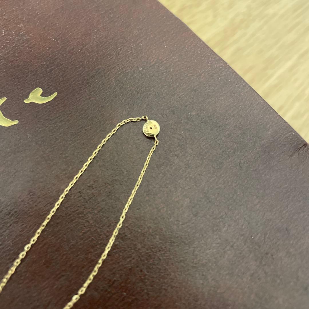 正規品【agete】K10 ダイヤモンドブレスレット