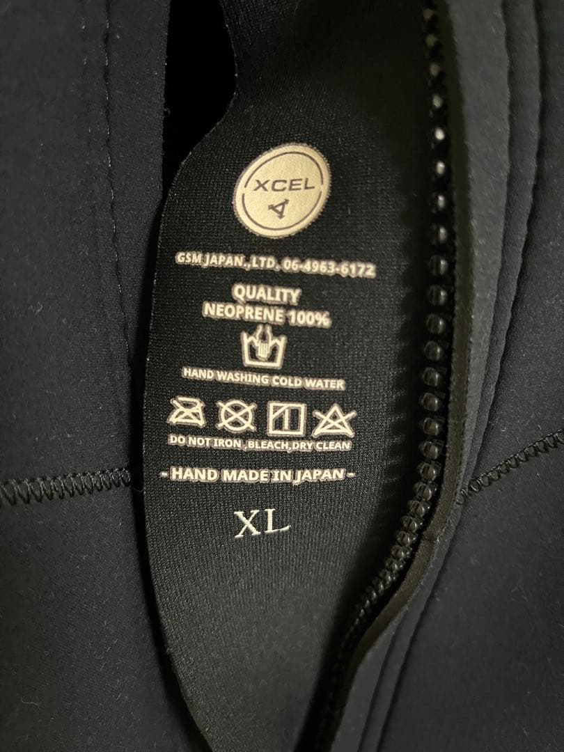 【極美品】XCEL エクセル シーガル ウェットスーツ XL（使用2〜3回）