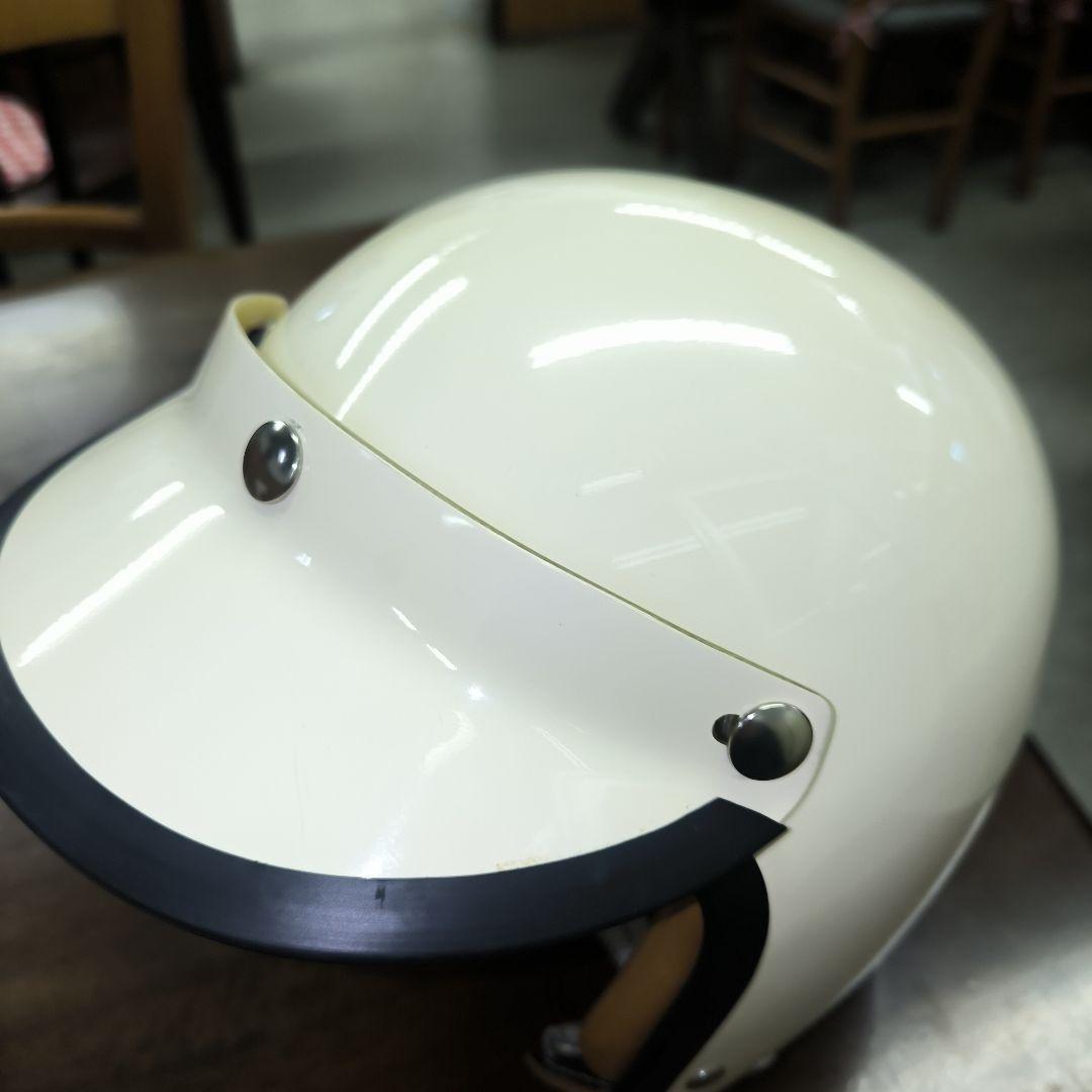 ま*さ様 ダークサイド　ヘルメット　アイボリー ジェットヘルメット 取り外しバイ