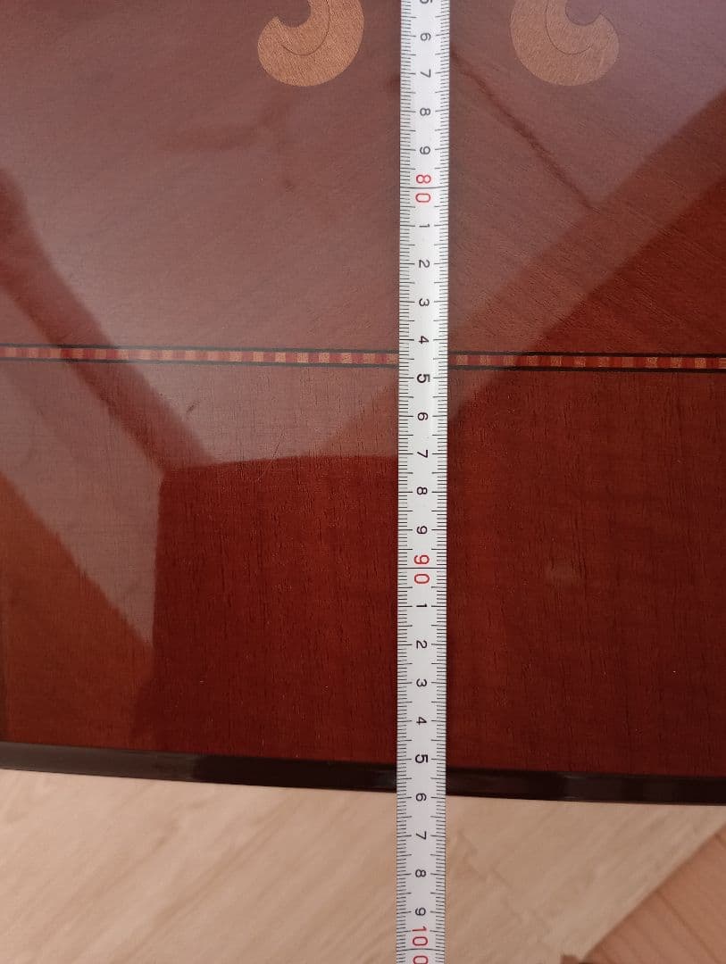 センターテーブル、ダイニングデーブル椅子2脚セット　　猫足　アンティーク