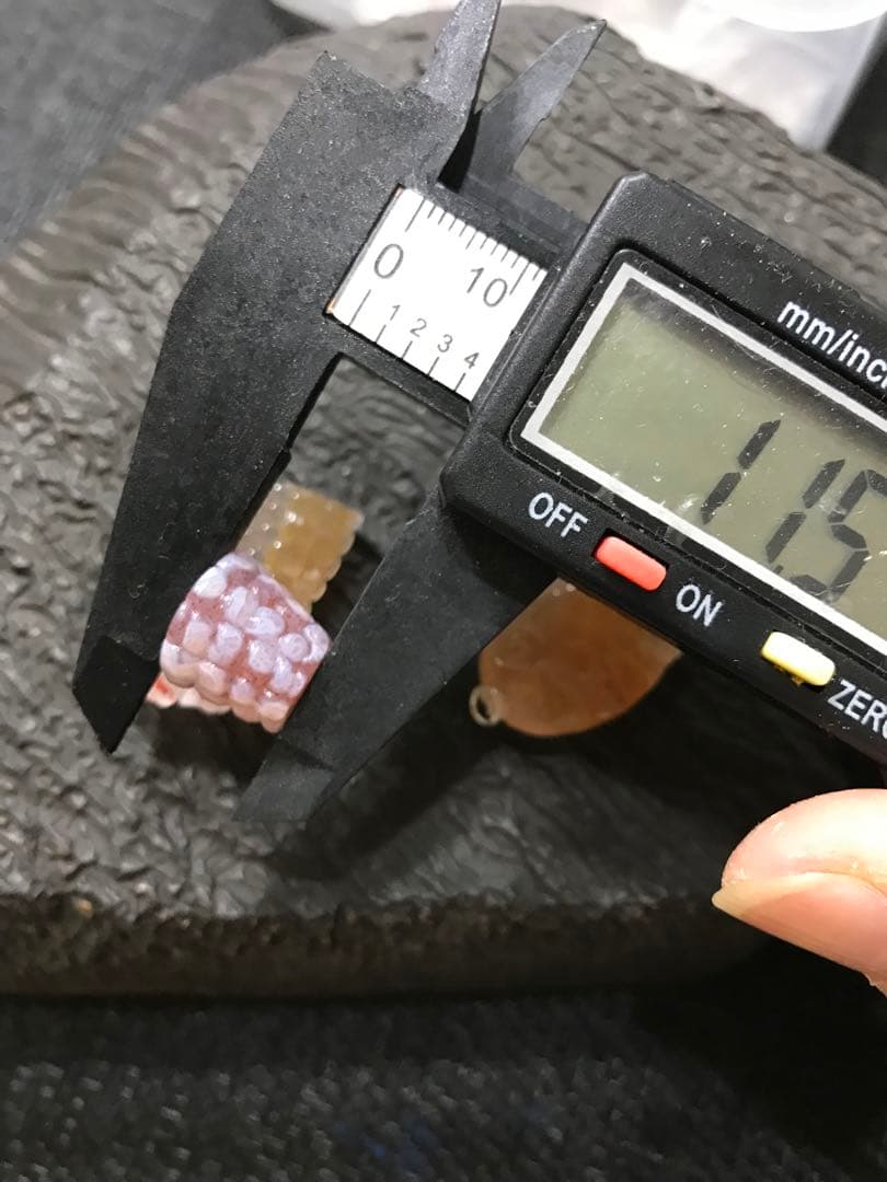 ゴビ石−1242 ゴビ瑪瑙　彫刻物セット　ハンドメイドパーツ