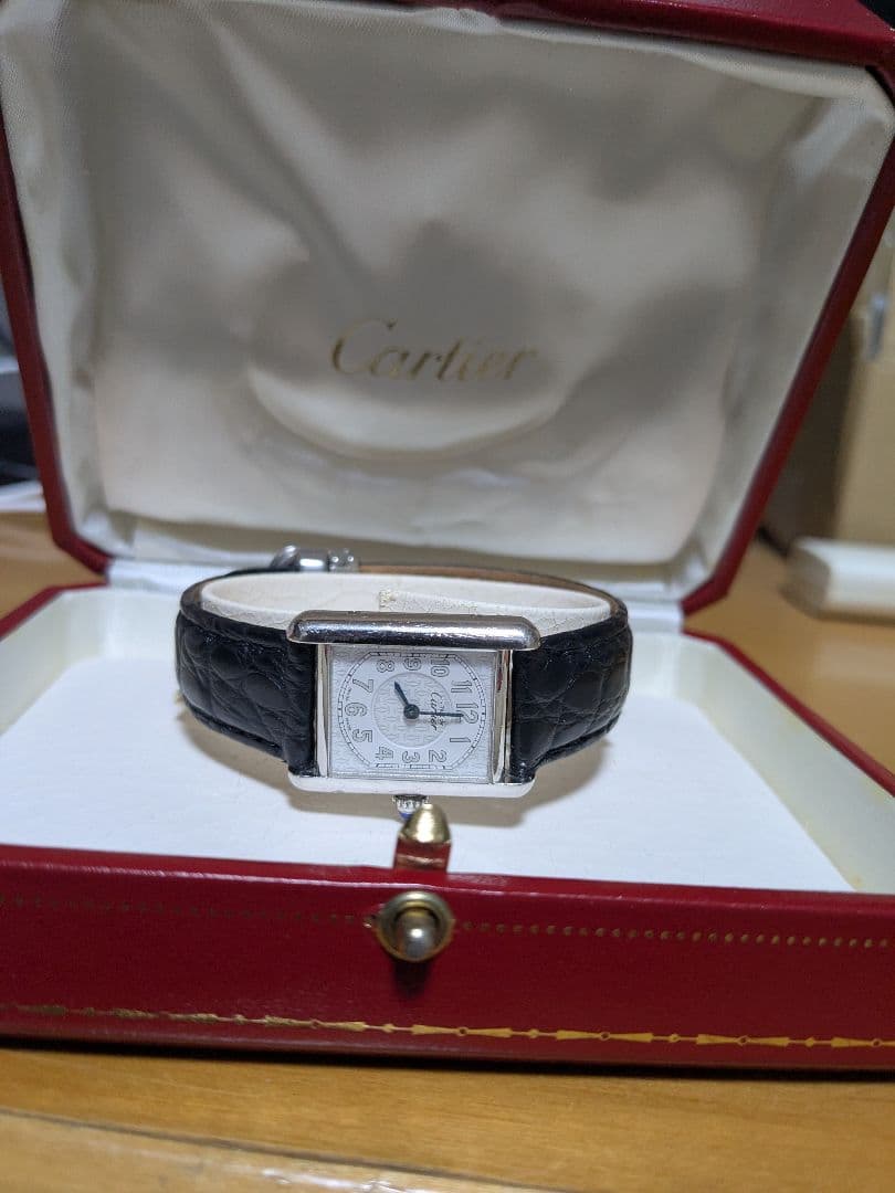 カルティエ　マストタンク SM アラビア数字