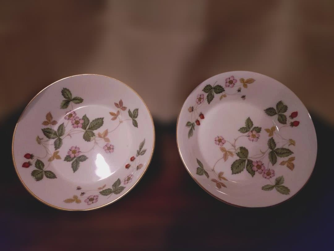  Wild Strawberry 13cm 皿 2個セット