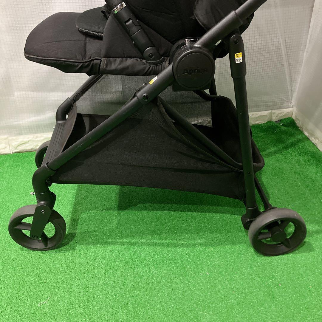 美品 LUCE ルーチェ プレミアム ピンク 限定色 ベビーカー ブラック