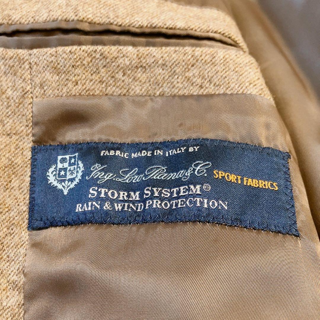 【Loro Piana】SHIPS　ステンカラーコート　ベルト　ベージュ　M美品