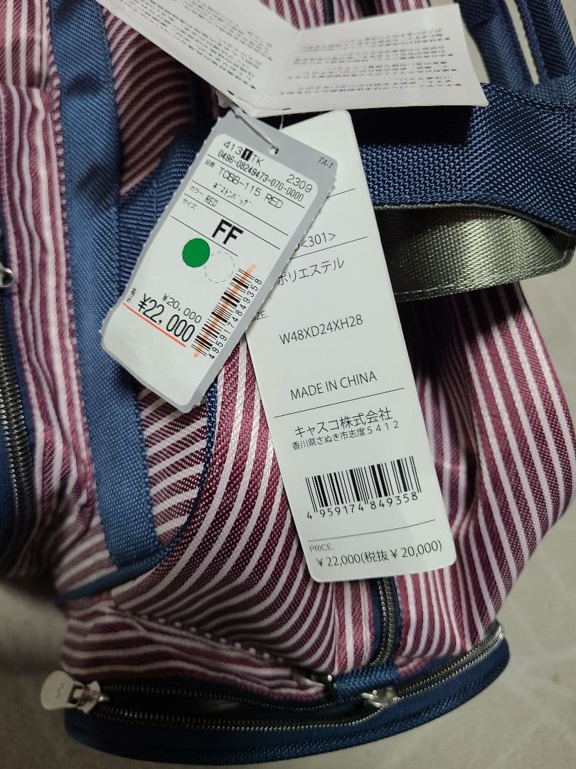 トランスコンチネンツ　メンズ　ゴルフ ボストンバッグ TCBB-115