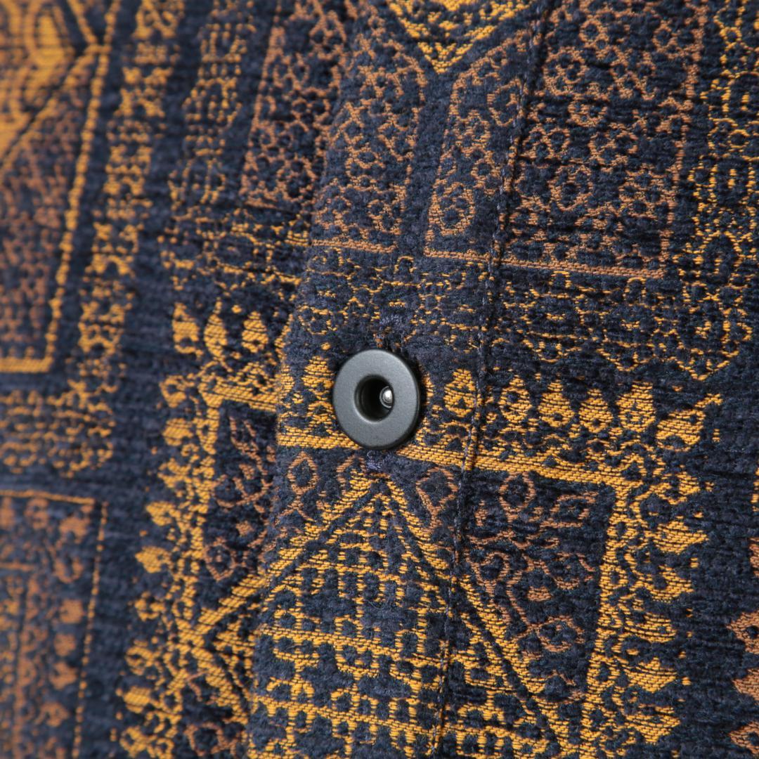 QASIMI カシミ 美品 ジャガード 総柄ジャケット size 46