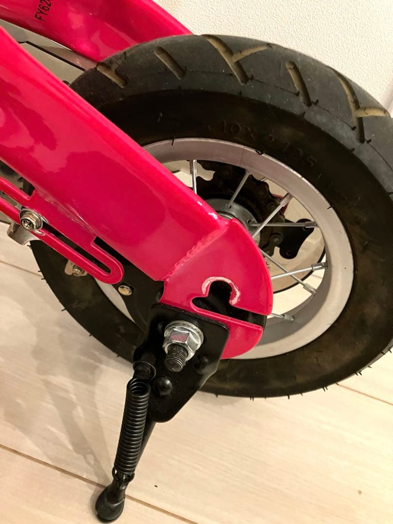 美品　Henshin 幼児用自転車 ピンク