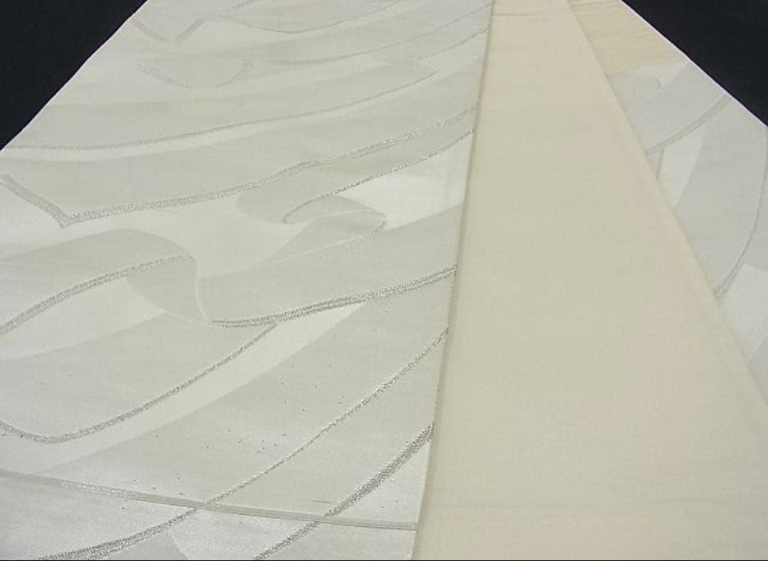 振袖 フルセット6点サイズM〜Ｌ駒刺繍　扇面花車文　暈し染め　金彩　正絹