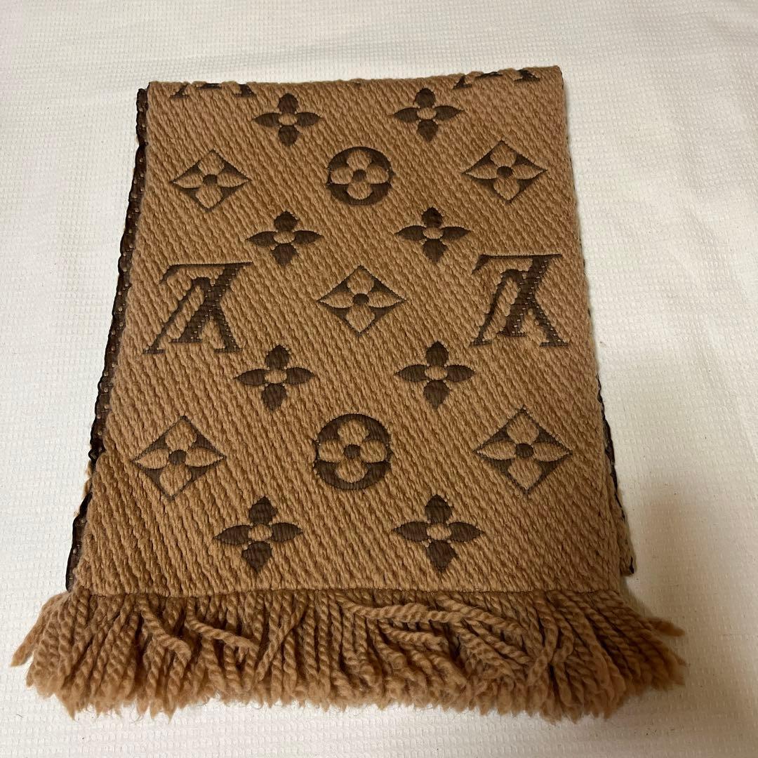 ルイ・ヴィトン　マフラー　キャメル