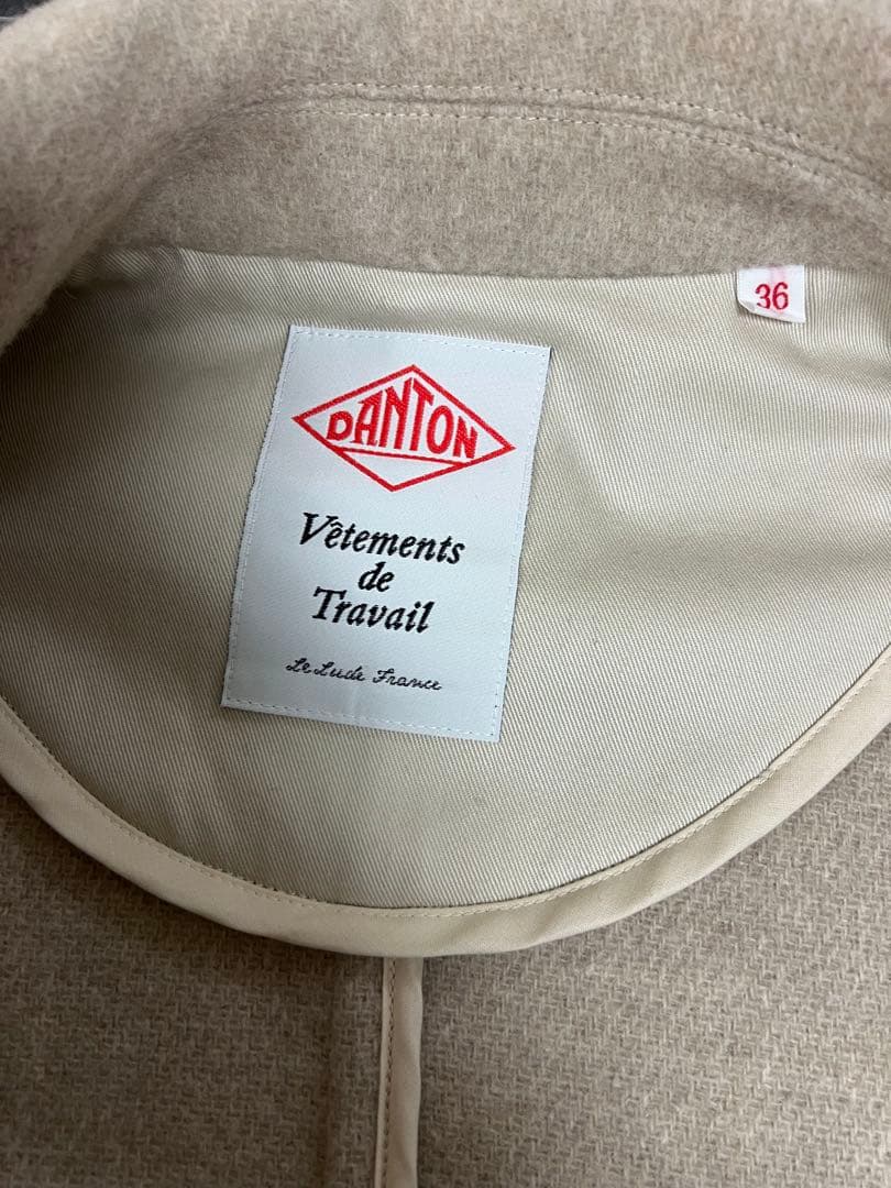 ダントン　WOMEN'S WOOL LIGHT PILE LONG COAT