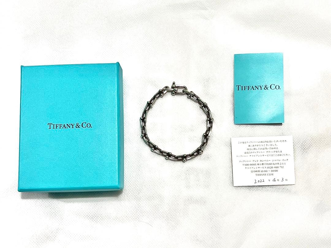【期間限定値下げ】ティファニー ハードウェア スモールリンク ブレスレット
