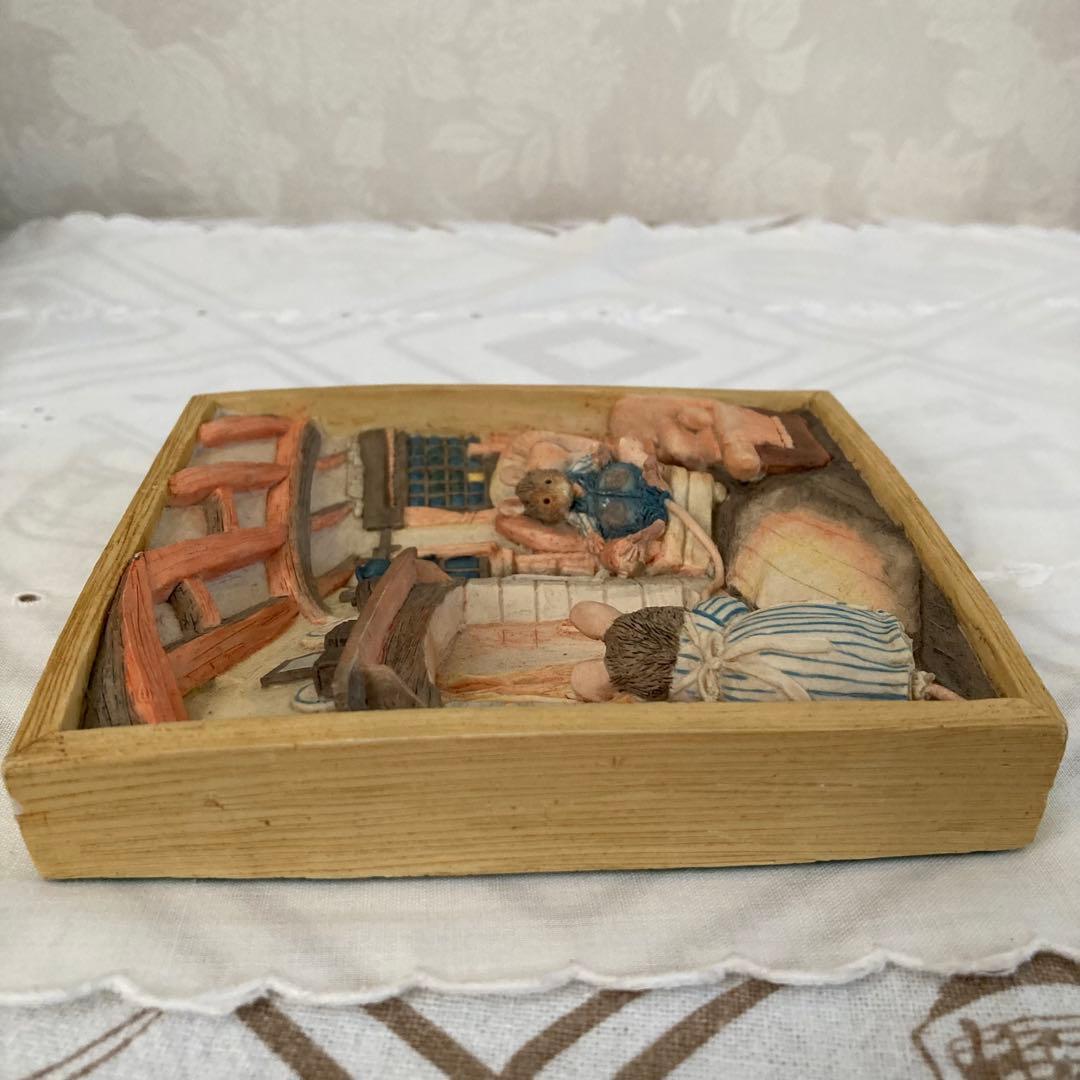 2/8 ブランブリーヘッジ 立体 壁掛け　のばらの村のものがたり　ジルバークレム