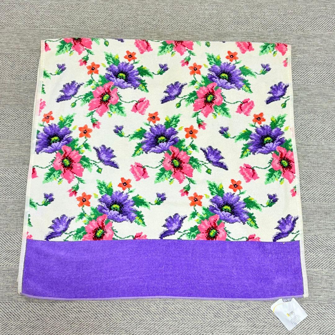 美品タグ付き　FEILER フェイラー　大判バスタオル　花柄