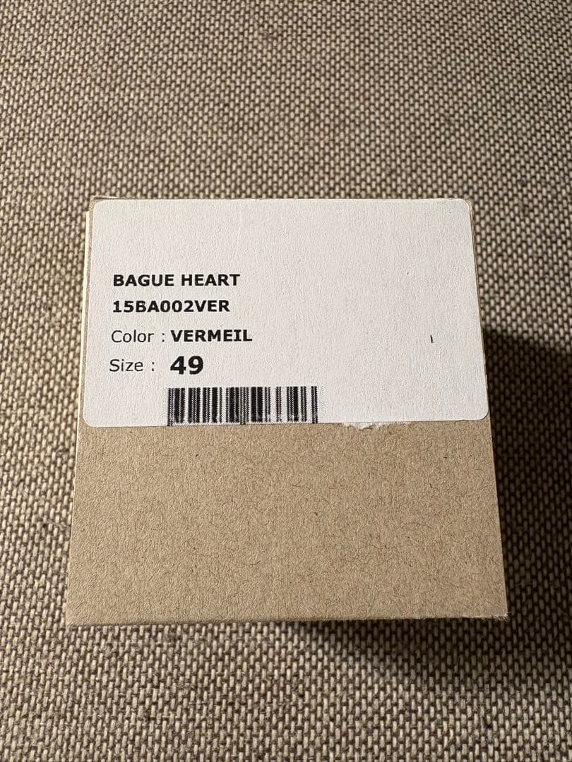 Charlotte CHASNAIS シャルロット シェネ ・リング