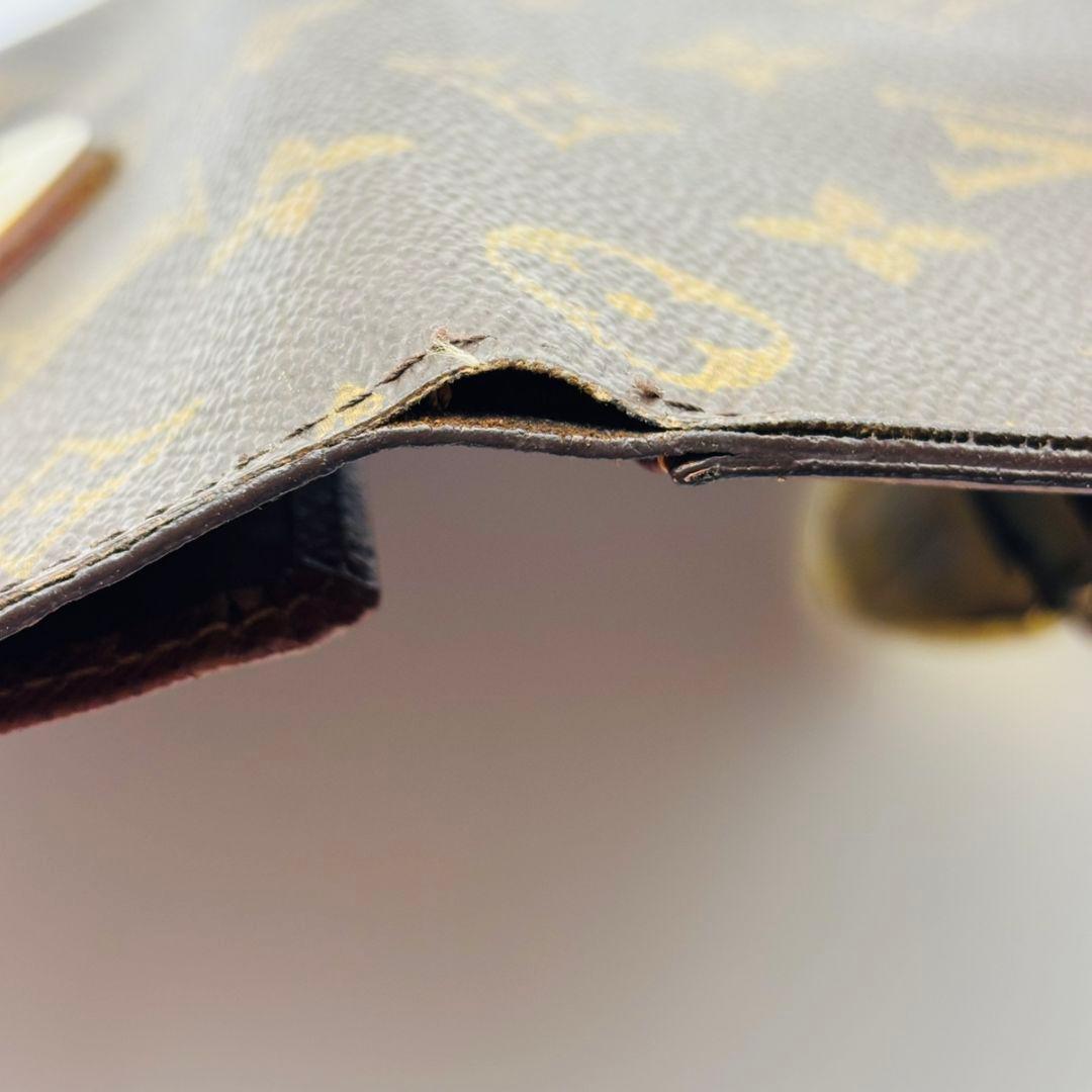 ルイヴィトン　ポルトフォイユ　三つ折り　財布　モノグラム　ウジェニ　リペア品