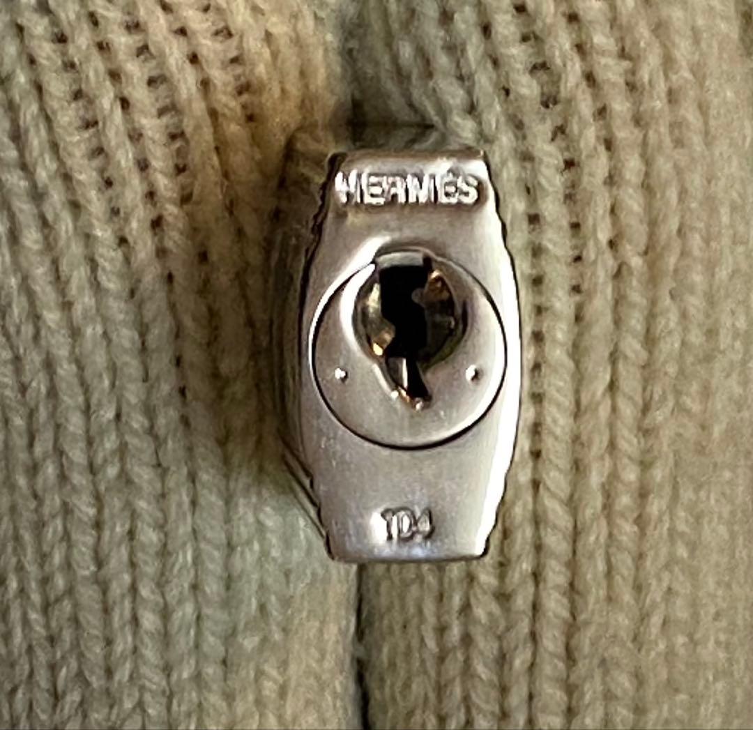 HERMES エルメス カデナ パドロック 南京錠シ ルバー 104 鍵2本付き