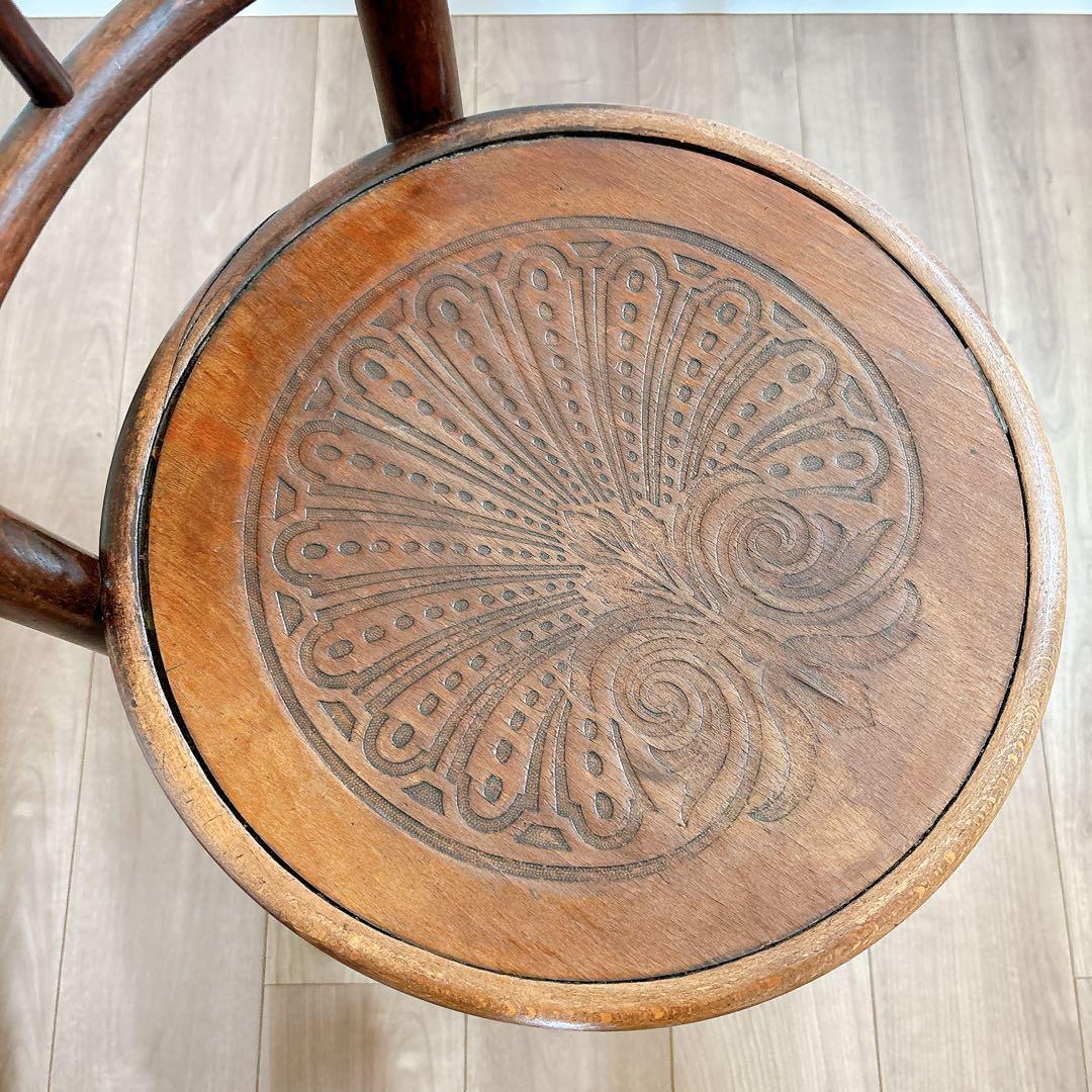 希少♡ Mundus J&J.Kohn ベントウッドチェア　木製椅子　曲木