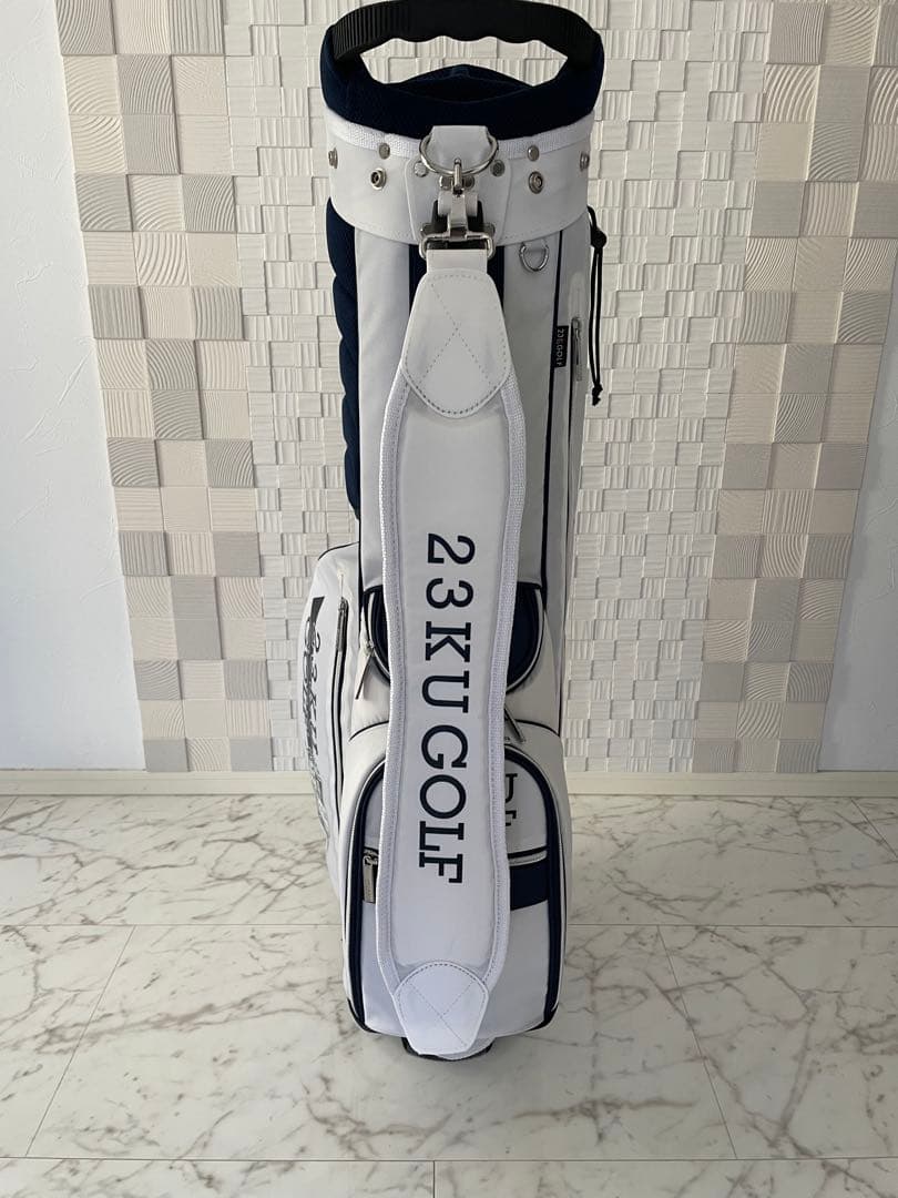 23KU GOLF キャディバッグ　セルフバック2点セット