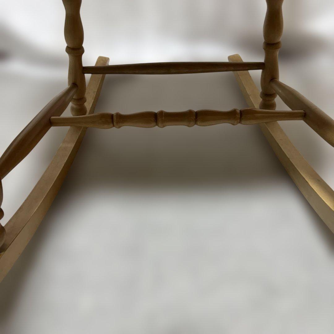 B052 飛騨高山 柏木工 KASHIWA ロッキングチェア 飛騨家具 レトロ