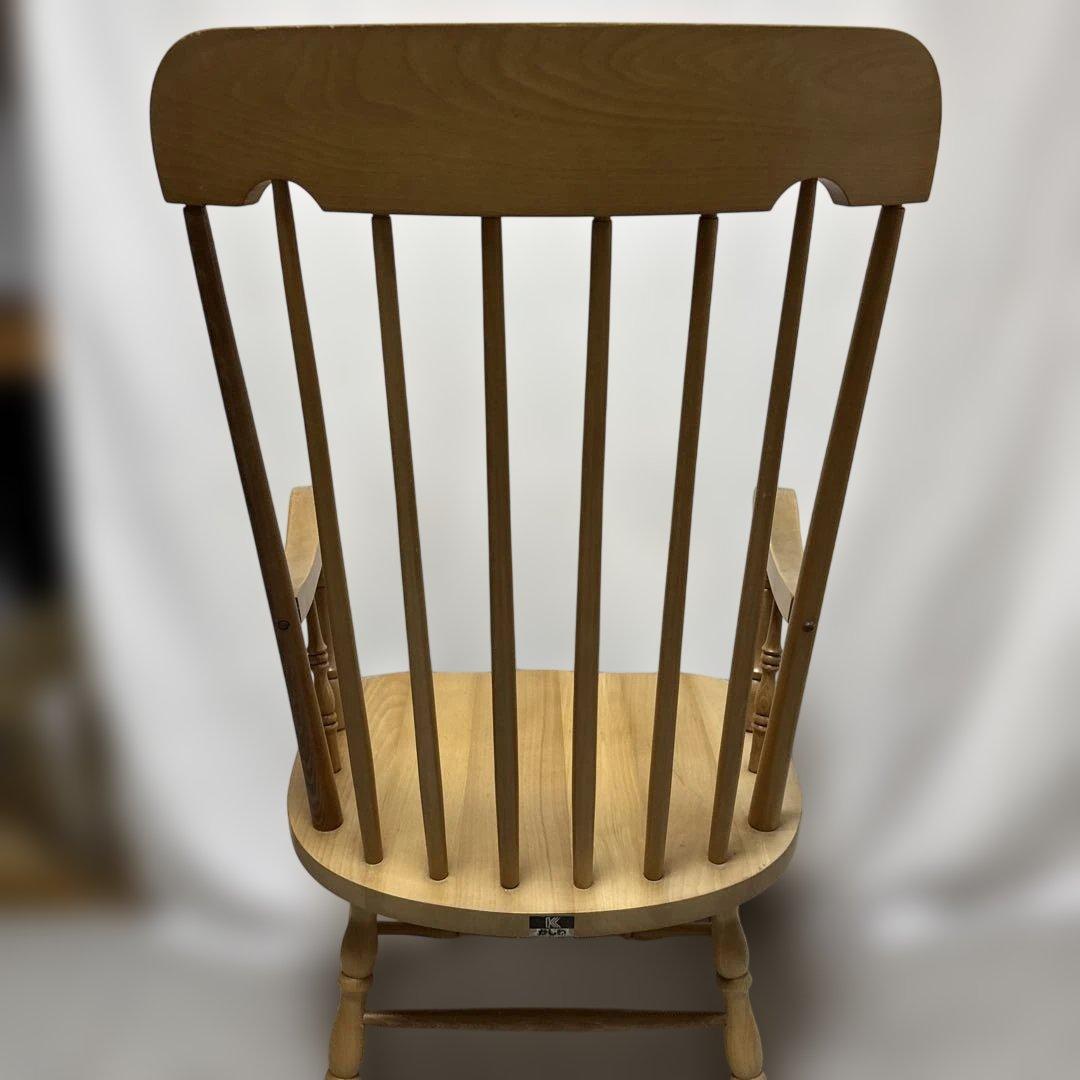 B052 飛騨高山 柏木工 KASHIWA ロッキングチェア 飛騨家具 レトロ