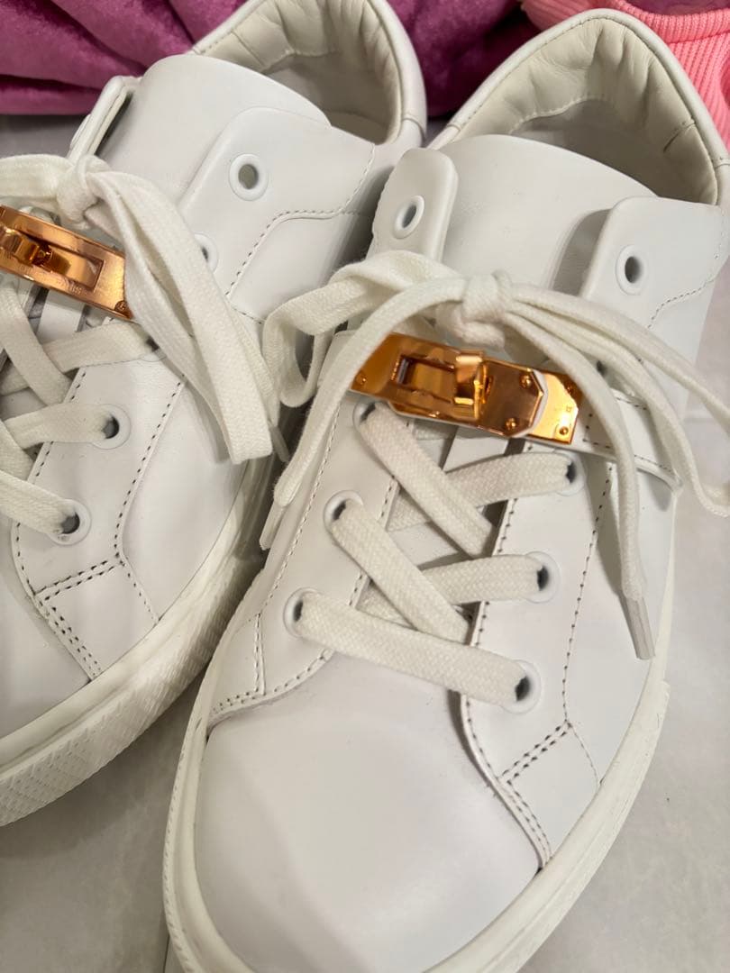 正規品　HERMES エルメス スニーカー ≪デイ≫ サイズ37