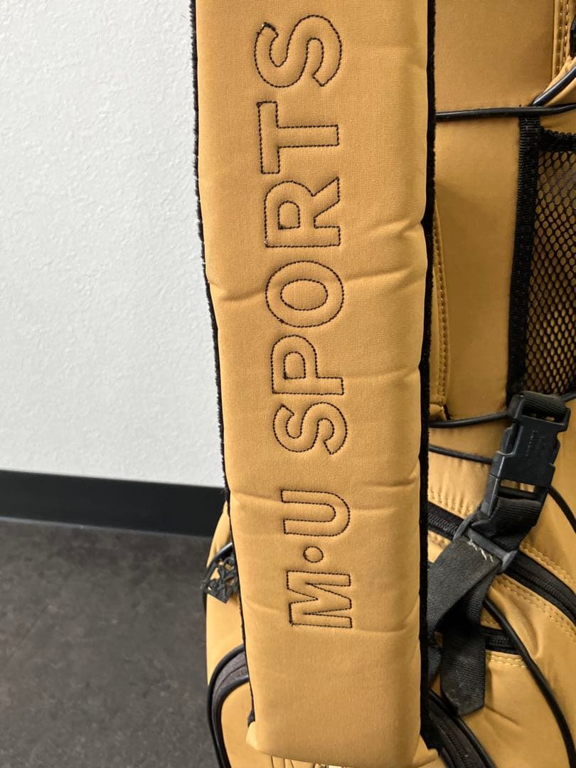 値下げ！MU SPORTS MUスポーツ キャディバッグ ゴルフバッグ