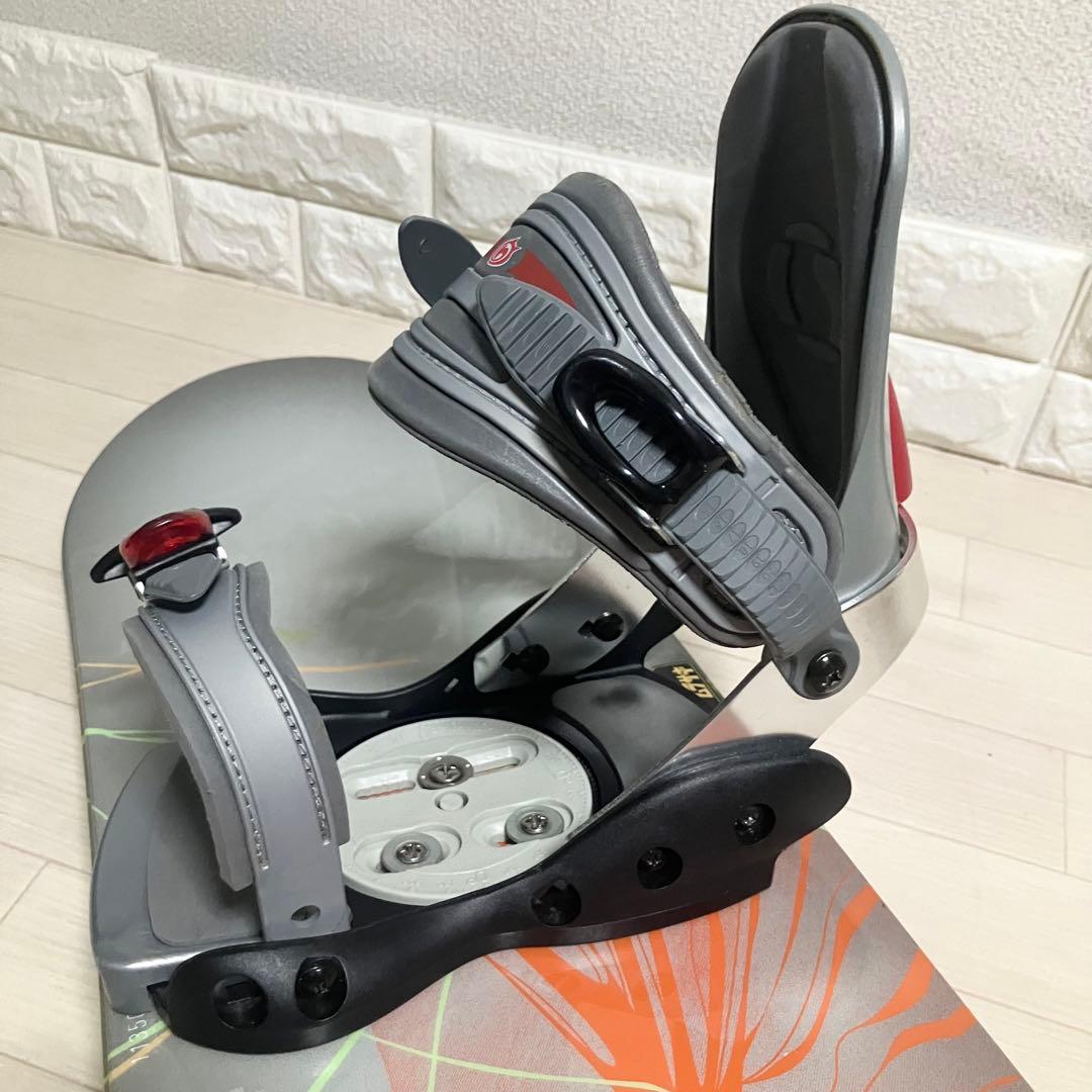 バック付/BURTON Featherバートンスノーボードセット147/バインM