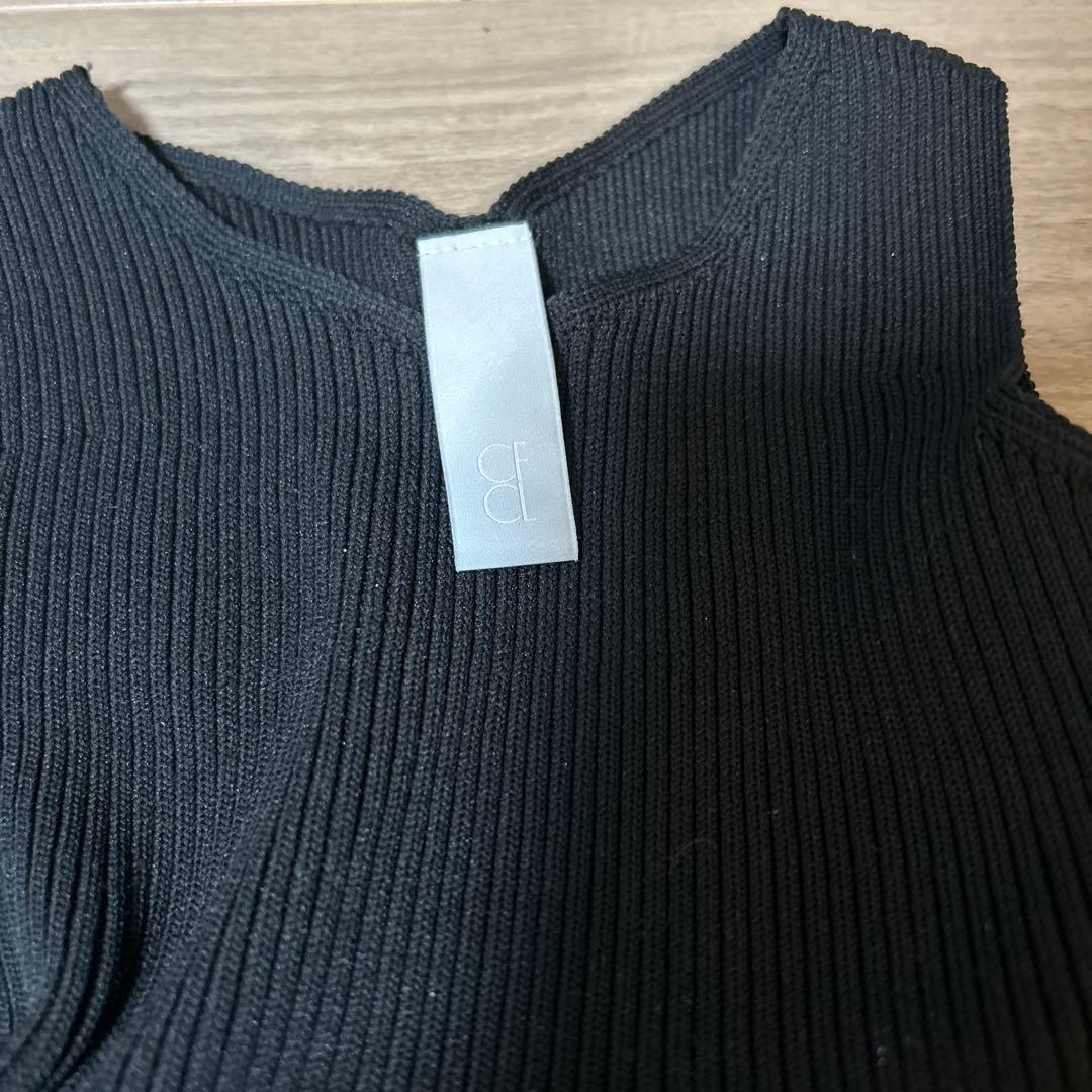CFCL POTTERY KIDS SLEEVELESS DRESS ブラック
