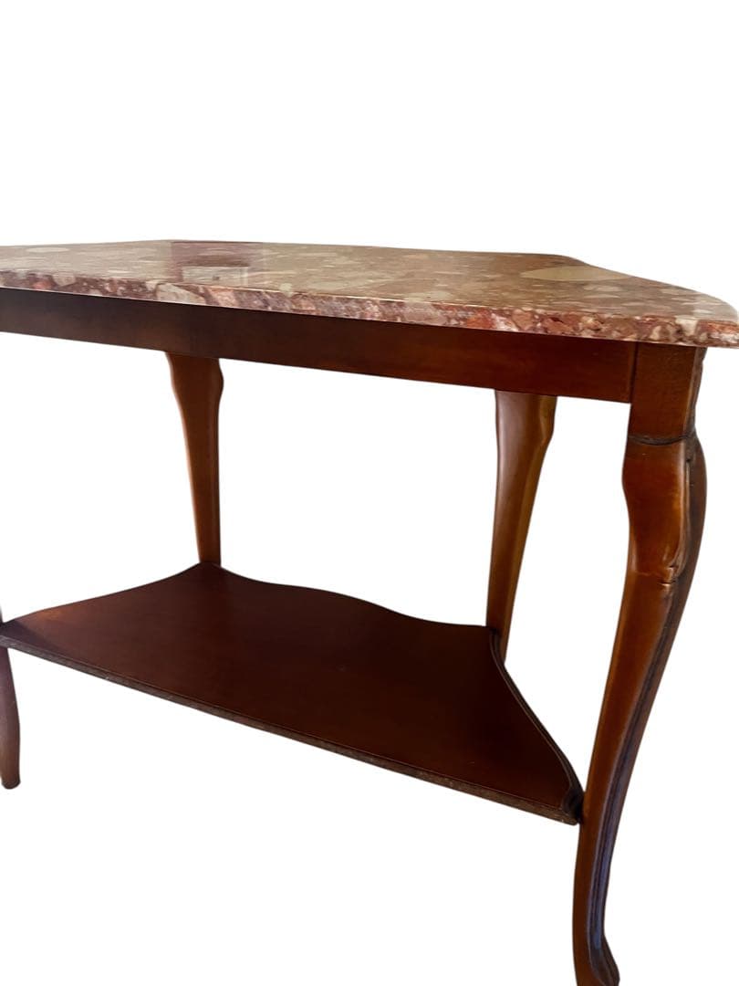 『希少』イタリア製☆大理石☆猫脚☆コンソールテーブル