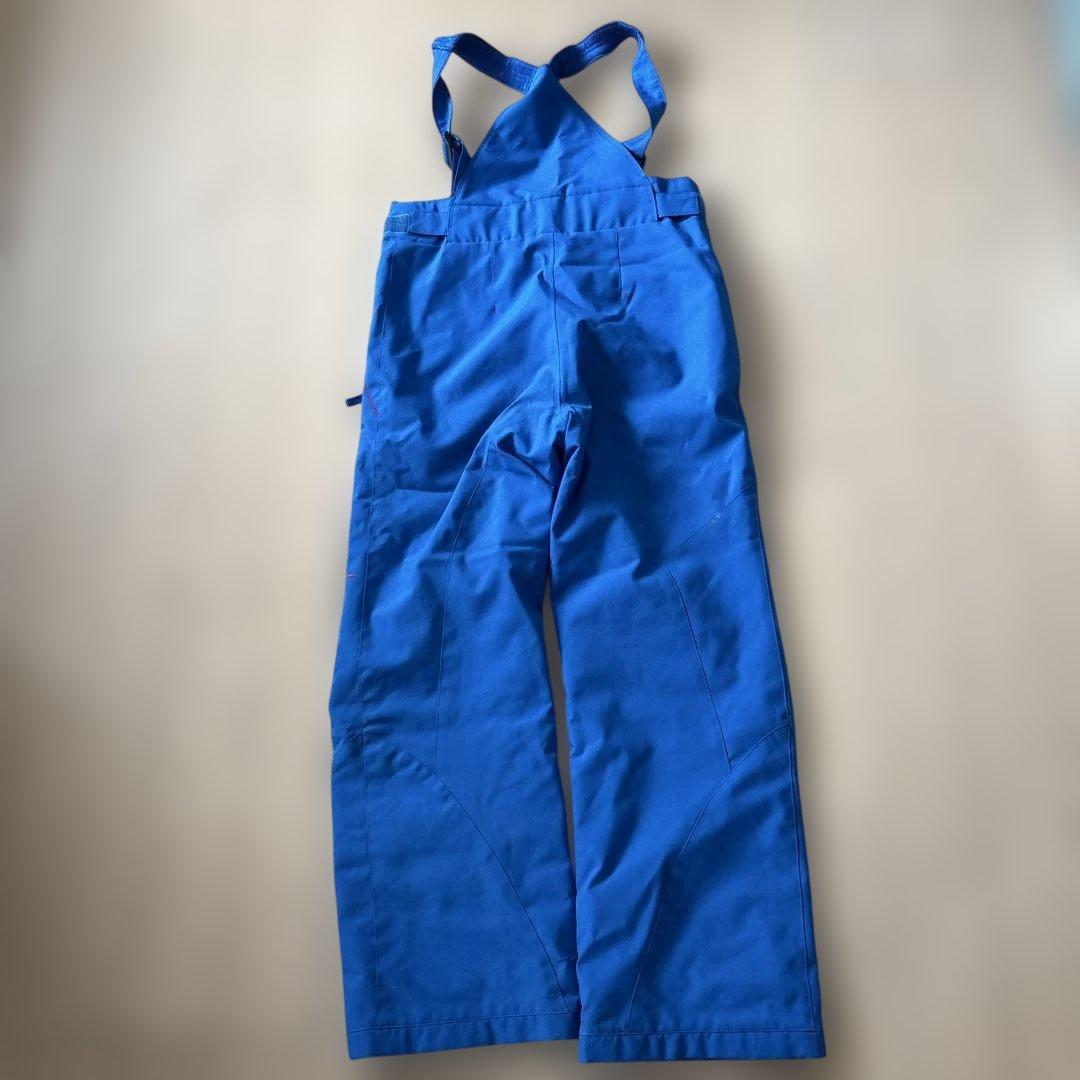 子ども用スキーウェア オレンジと青