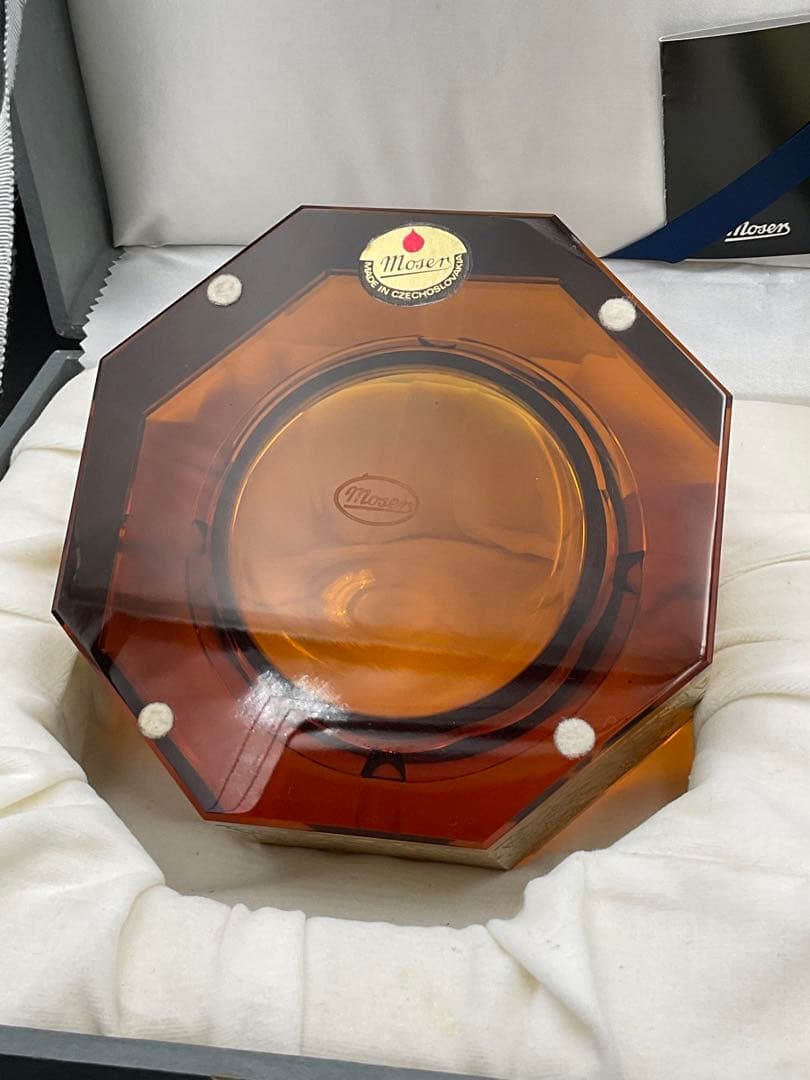 モーゼル　Moser 金彩　希少　傑作