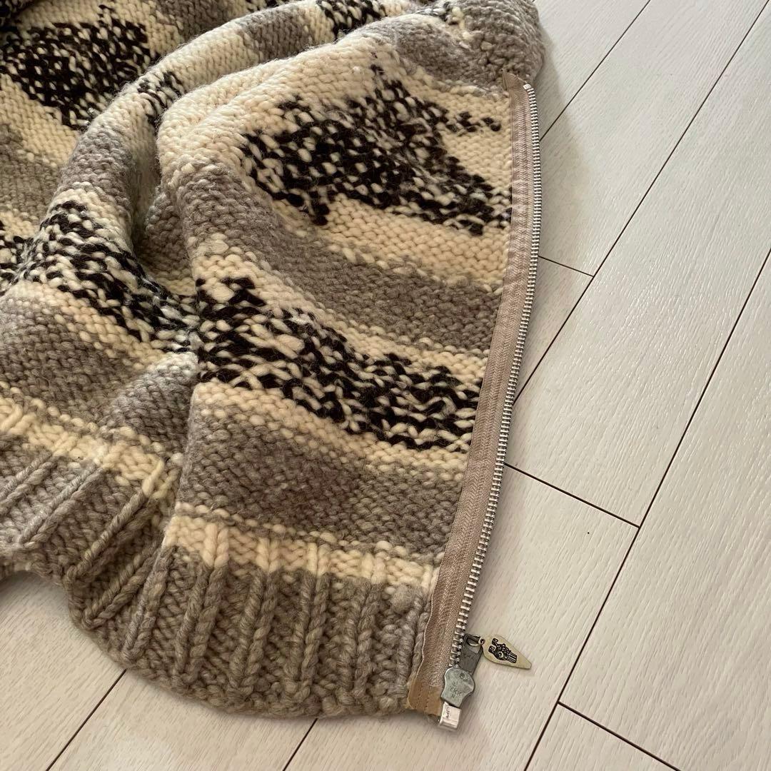 70s 80s Modeste Indian Genuine カウチンセーター