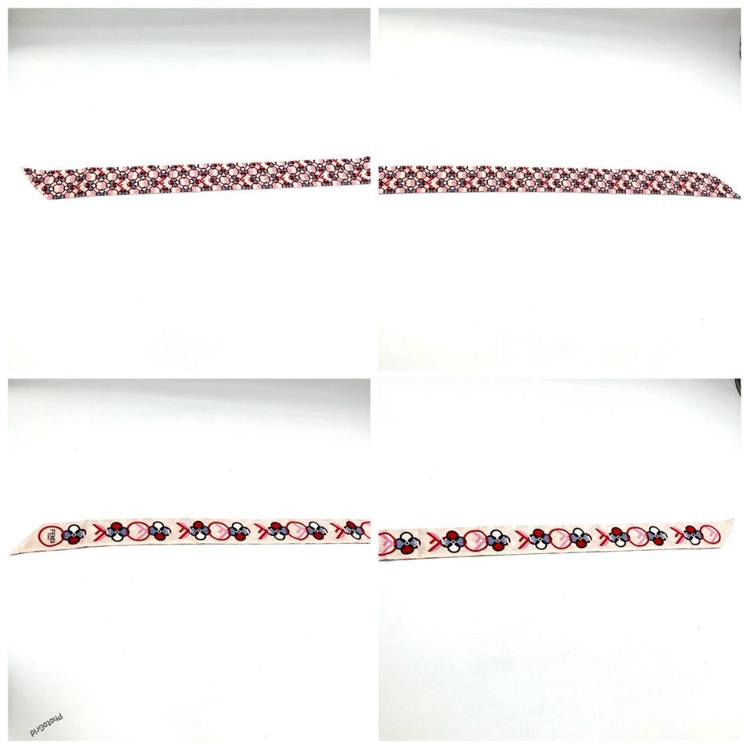 FENDI フェンディ　ラッピー　WRAPPY 　シルクスカーフ　バンドー　③
