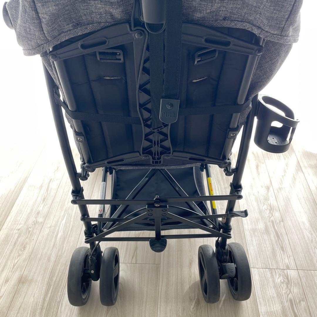 【美品】キンダーワゴン DUOシティHOP2 2人乗りベビーカー