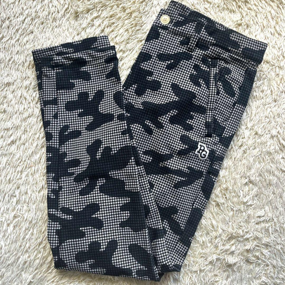 パーリーゲイツ　ゴルフパンツ裏起毛　カモフラ　30周年記念モデル　サイズ4