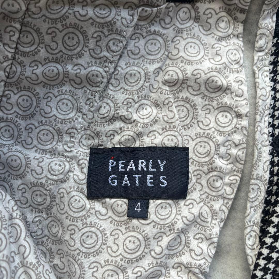 パーリーゲイツ　ゴルフパンツ裏起毛　カモフラ　30周年記念モデル　サイズ4