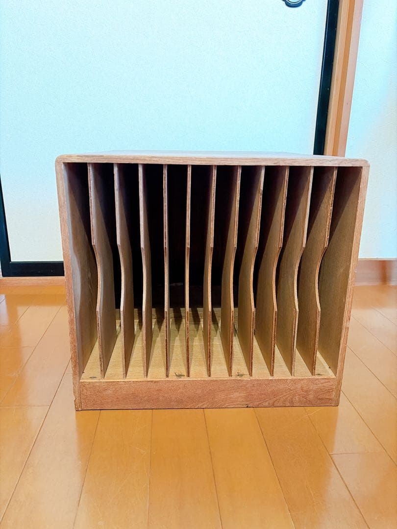木製　古家具　書類棚　昭和レトロ