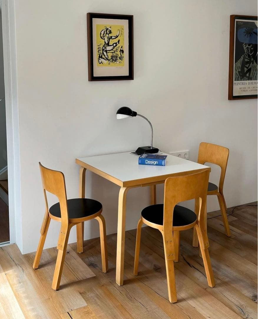 artek アルテック　アルヴァ・アアルト　テーブル　北欧　ピスタチオ　81C