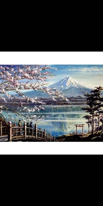 大きな絵　家の壁など 飾って　ください　サイズ　2.2ft と5.5ft