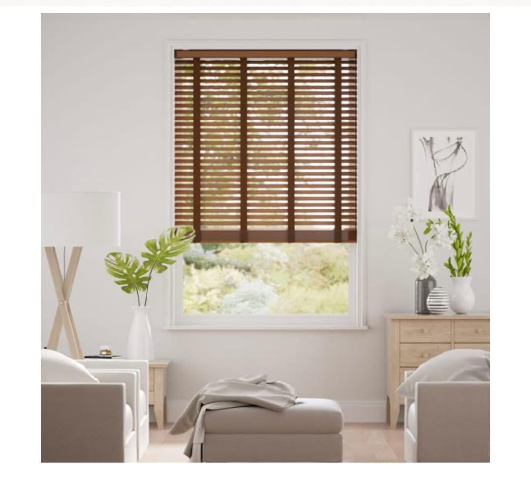 【TUISS DÉCOR】ウッドブラインド　新品 (885幅 x 1295丈 )