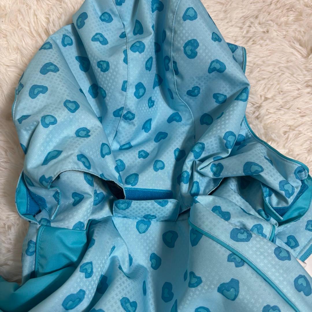 極美品✨フェニックス　セットアップ　スキーウェア　フード脱着可　ハート柄　130