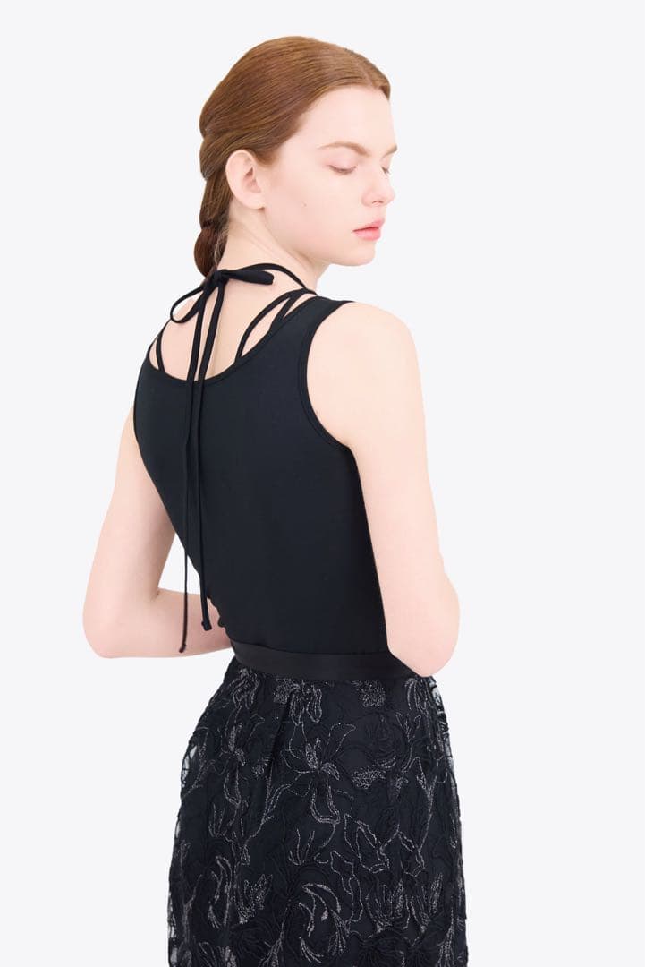 MURRAL Ivy tank(Black)タグ付