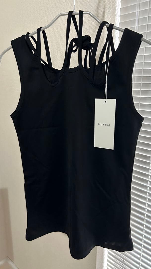 MURRAL Ivy tank(Black)タグ付